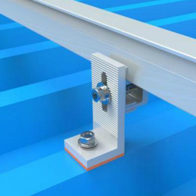Aluminum L Feet Bracket for Metal Sheet Roof