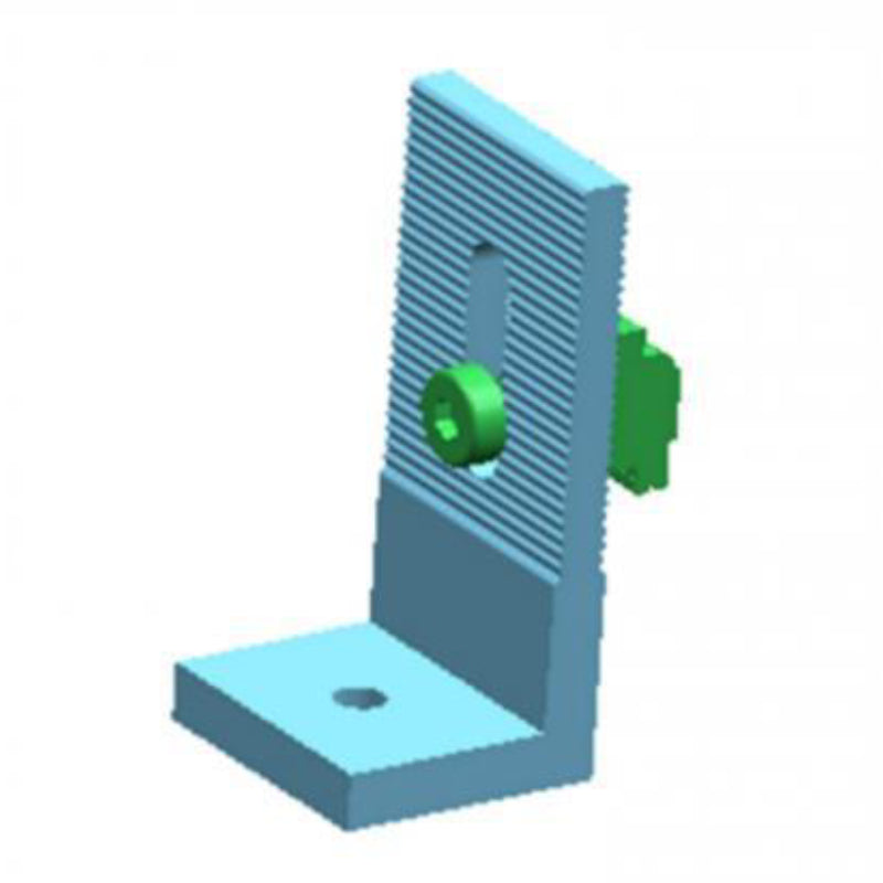Aluminum L Feet Bracket for Metal Sheet Roof